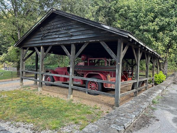 The J.D. distillery has its own fire brigade.